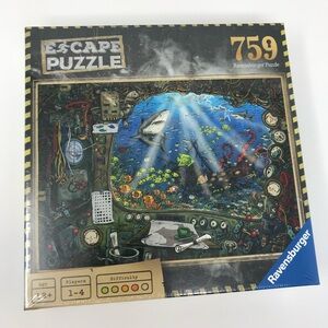 Ravensurger 2019 Submarine Escape Jigsaw Puzzle 759 Pieces 824762  Sealed